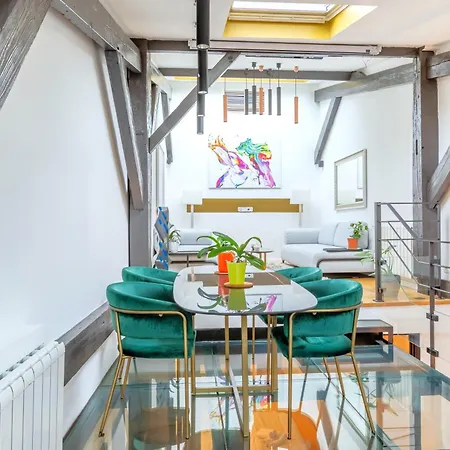 Luxury Loft - 15 Min Des Champs Elysees * פריז