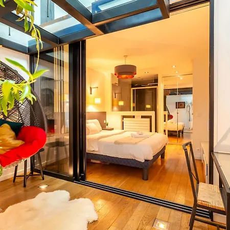 Luxury Loft - 15 Min Des Champs Elysees דירה