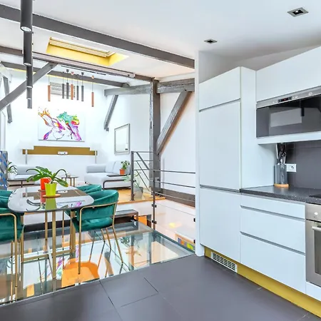 דירה Luxury Loft - 15 Min Des Champs Elysees פריז