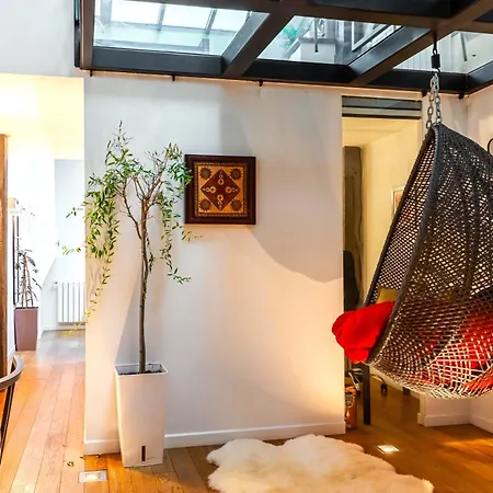 Luxury Loft - 15 Min Des Champs Elysees פריז